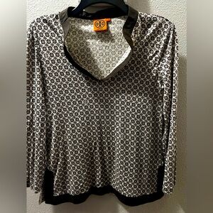 Tory Burch Silk Long Sleeved Top